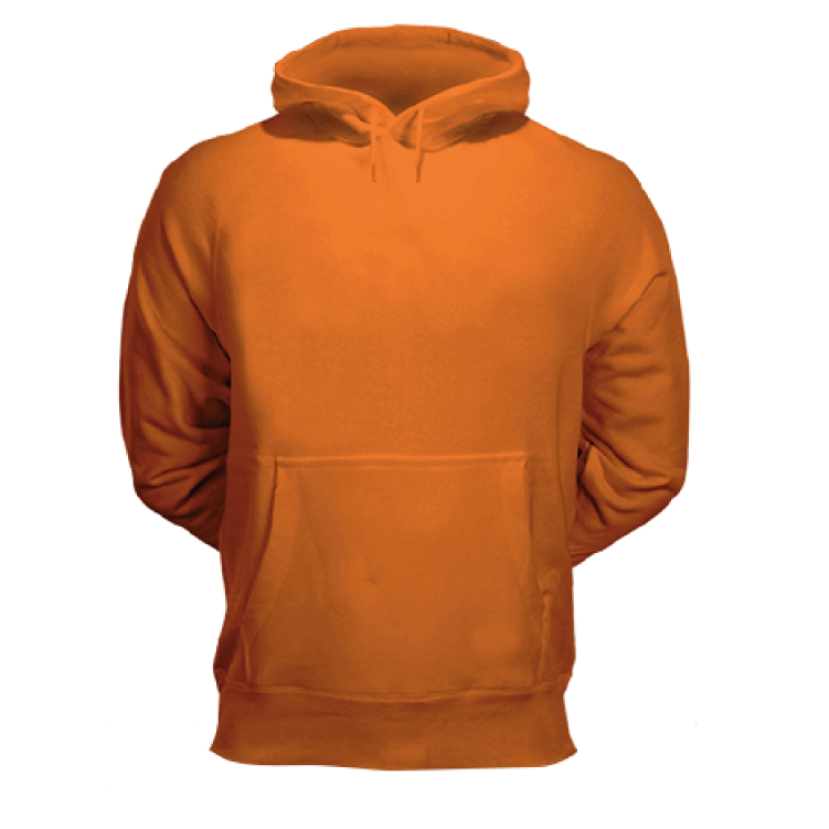 Fan Cloth Basic Hoodie Orange