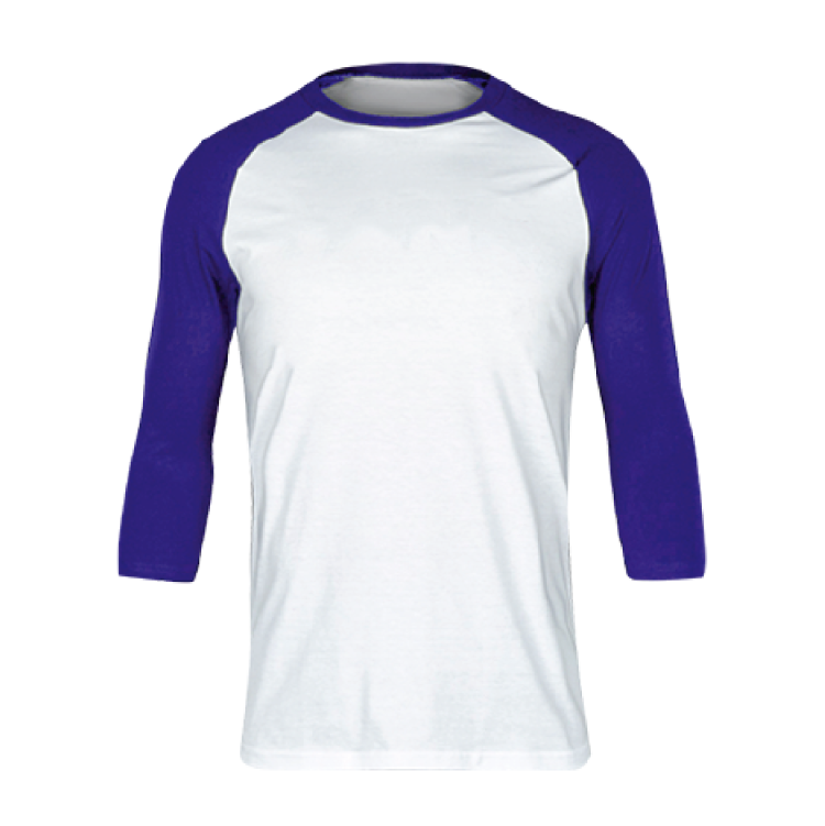 Fan Cloth Raglan Tee Purple