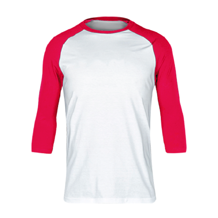 Fan Cloth Raglan Tee Red