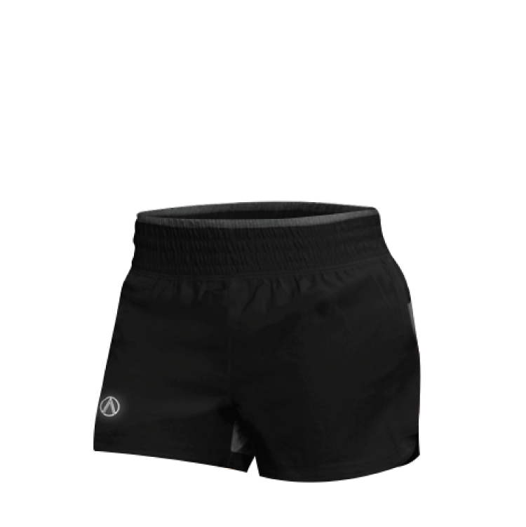 Fan Cloth Ladies' Performance Shorts Black