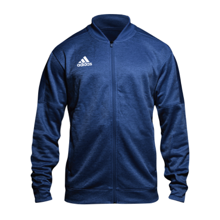 adidas fleece bomber jacket