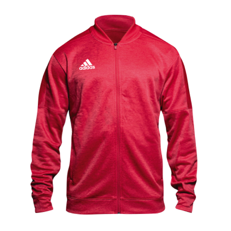 adidas red bomber jacket