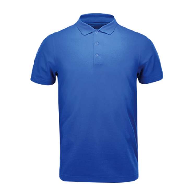 Fan Cloth Fundraiser Performance Polo Blue
