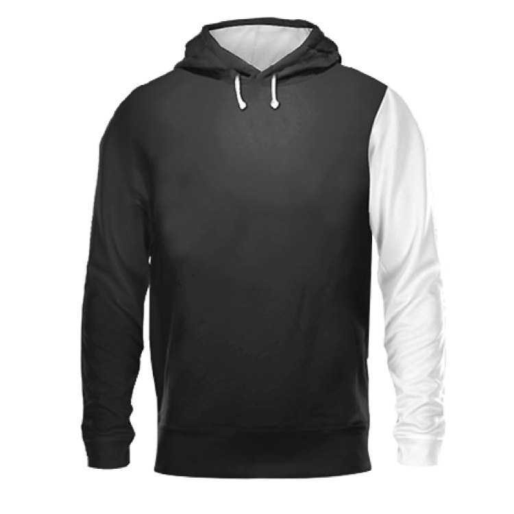 hoodie with different color sleeves