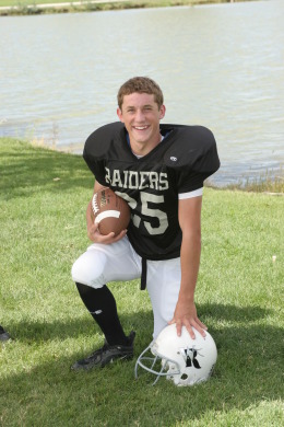 September 2007, six weeks before Jordan's diagnosis.