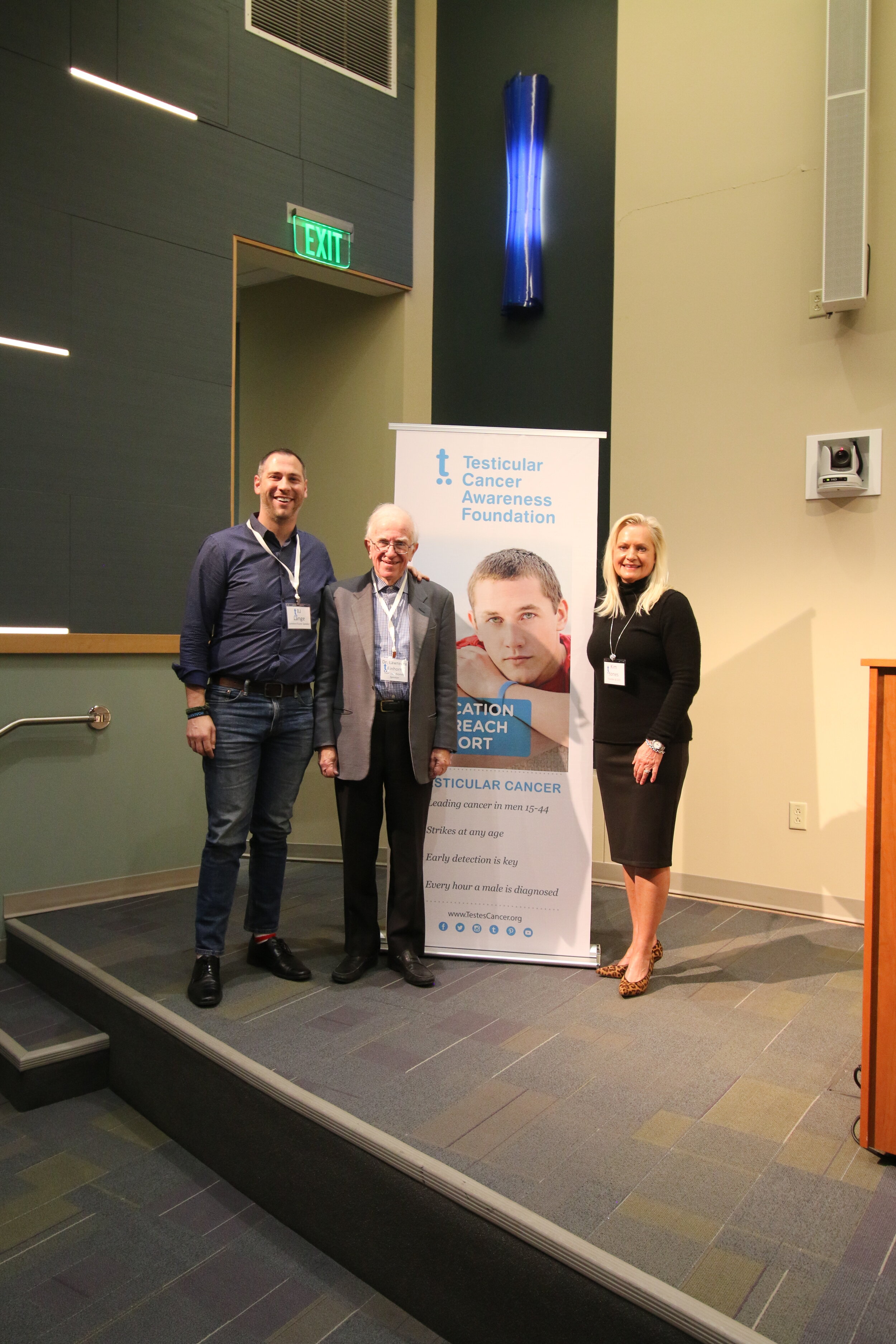 Dr. Lawrence Einhorn, honorary guest speaker at Testicular Cancer Conference Denver 2018