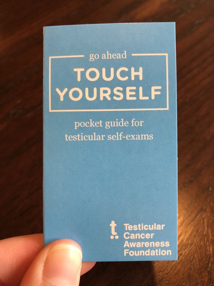 Testicular Cancer Awareness Foundation Pocket Guide Self-exam