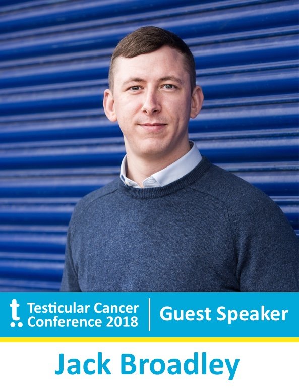 Speaker, Testicular Cancer Conference, Jack Broadley