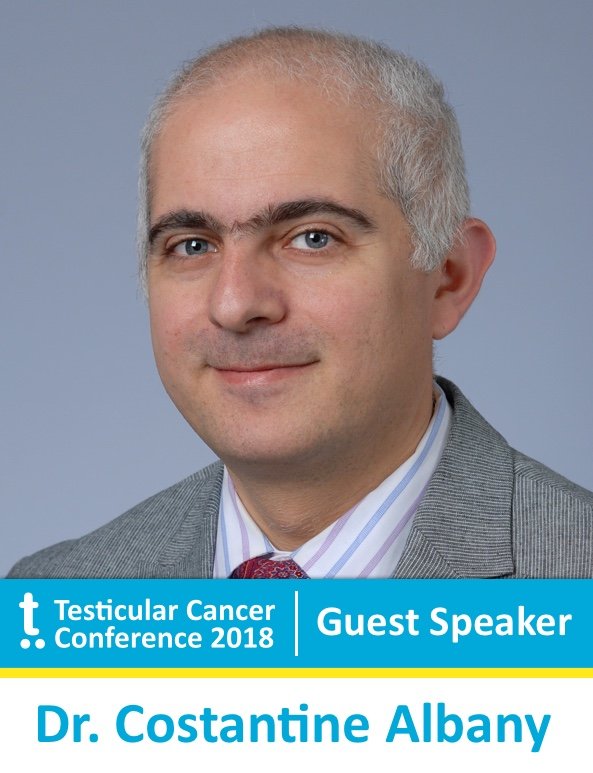 Speaker, Testicular Cancer Conference 2018, Dr. Costantine Albany, Horizon Oncology and Research Center