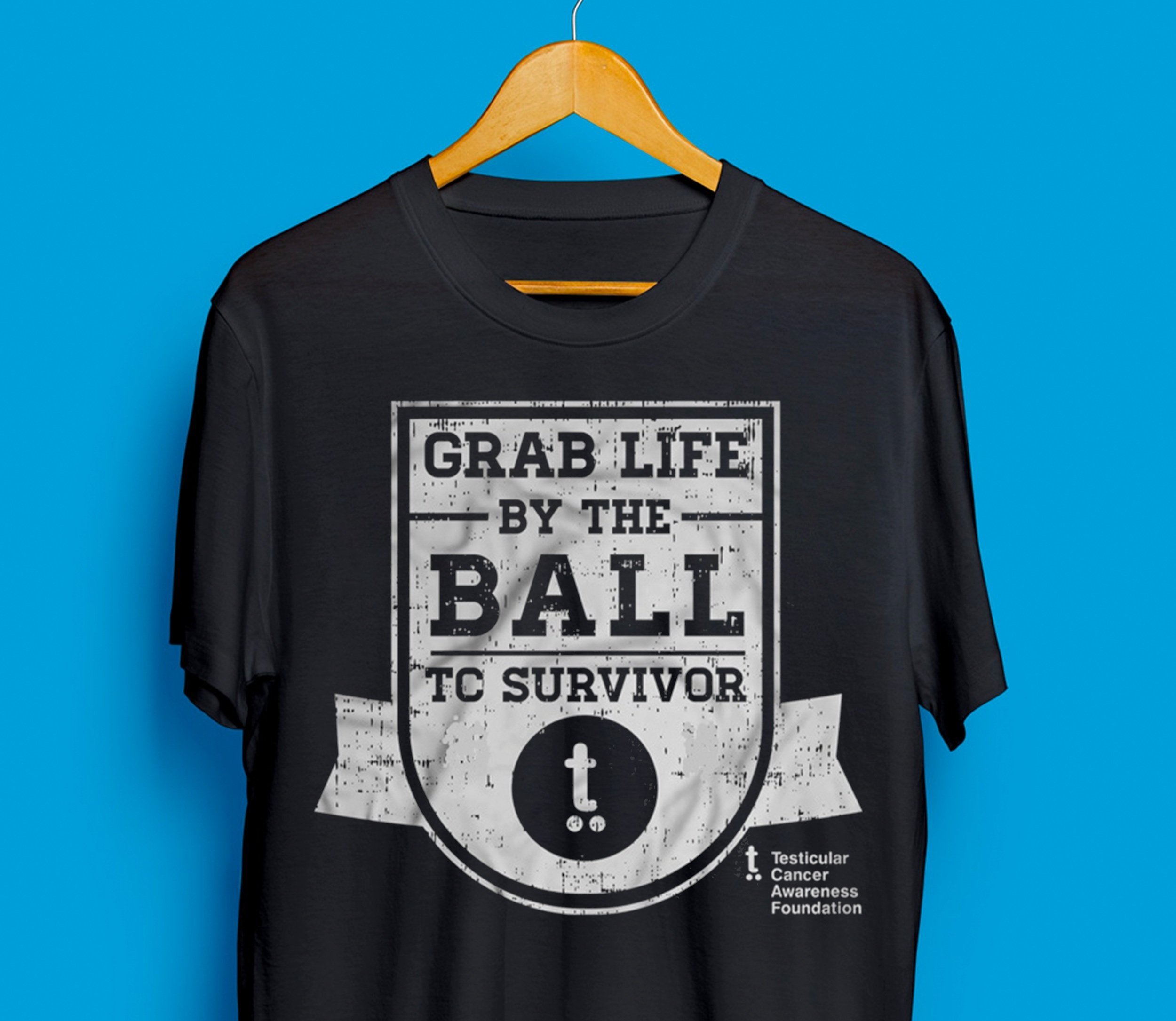 Grab life by the ball t-shirt
