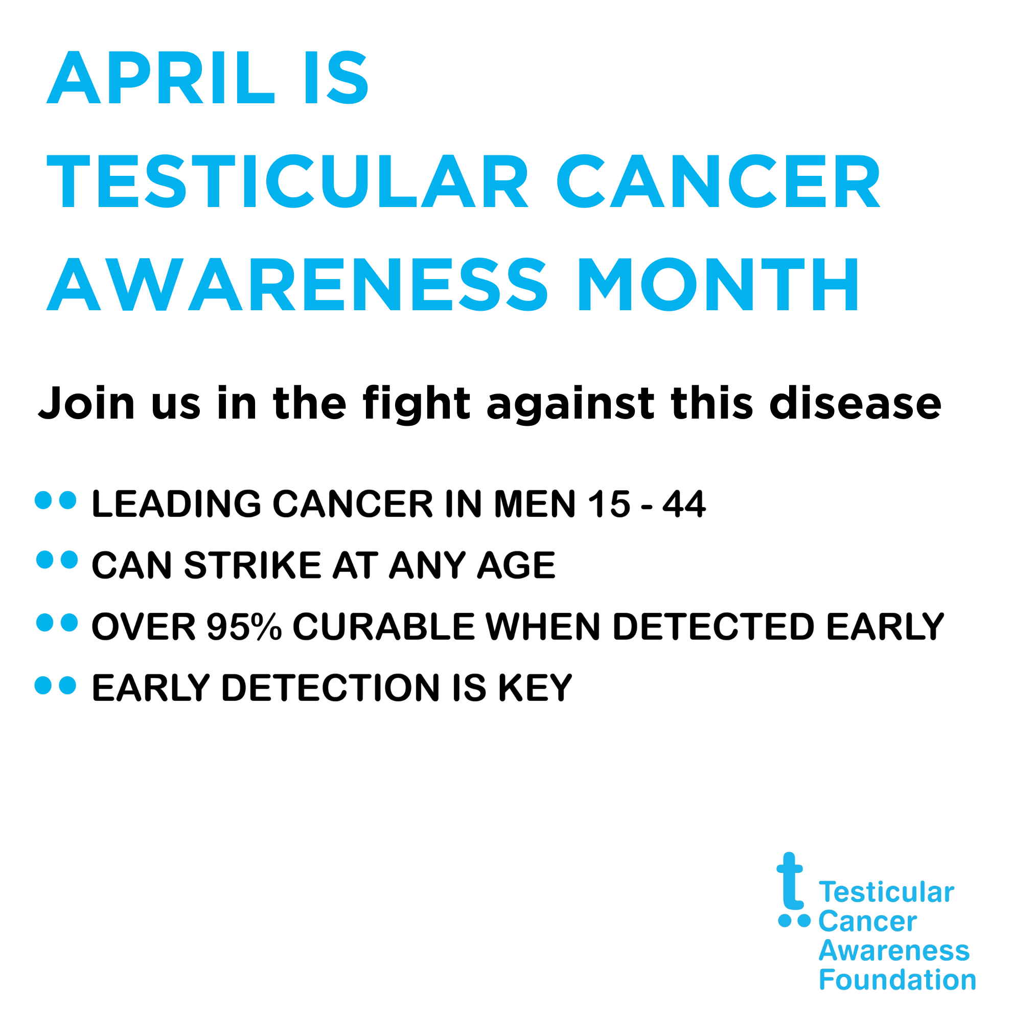 Testicular Cancer Awareness Month