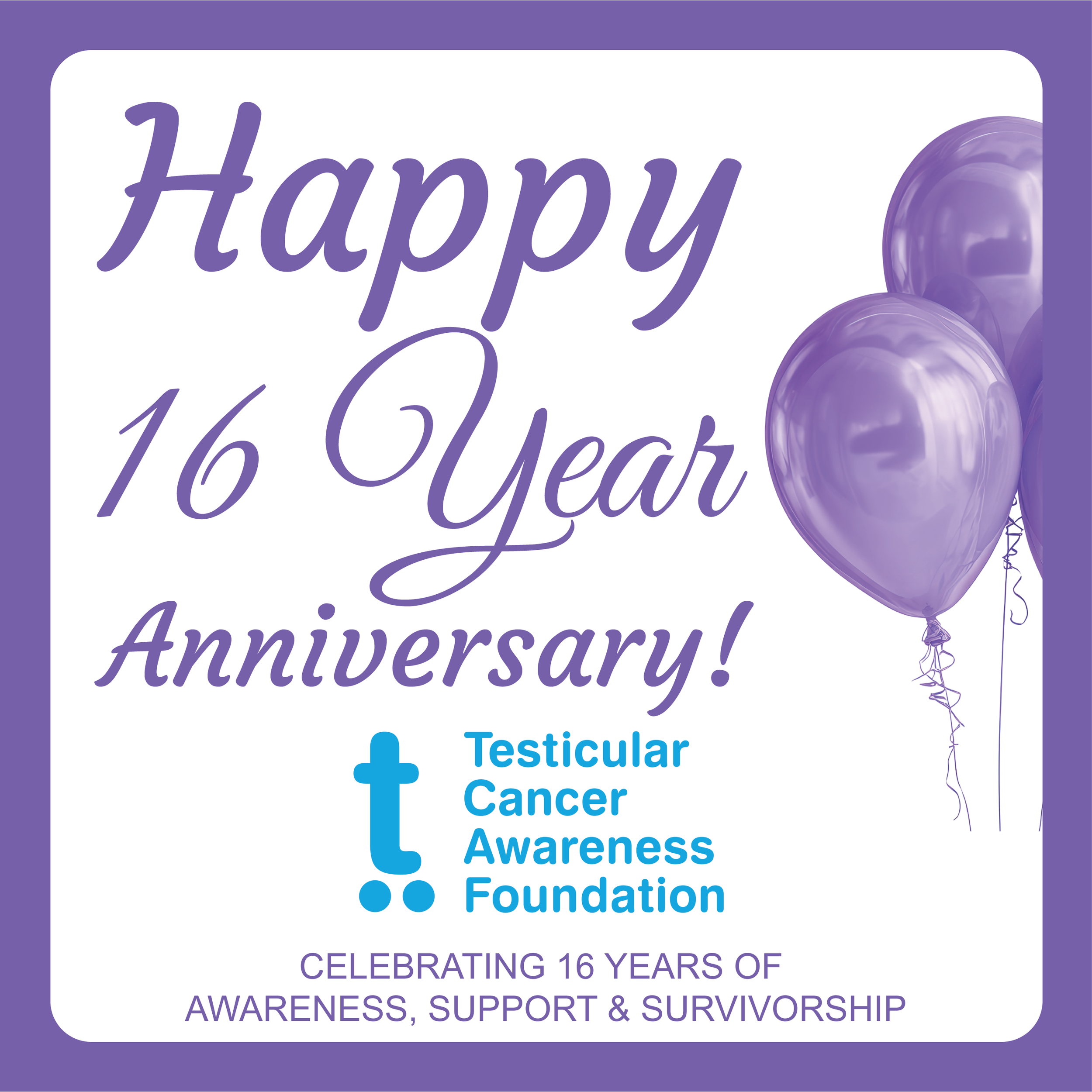 16th Anniversary of Testicular Cancer Awareness Foundation