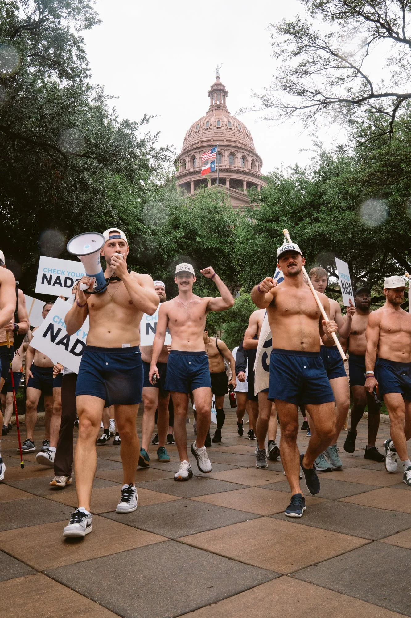 Check Your NADS March: A Bold Movement for Testicular Cancer Awareness