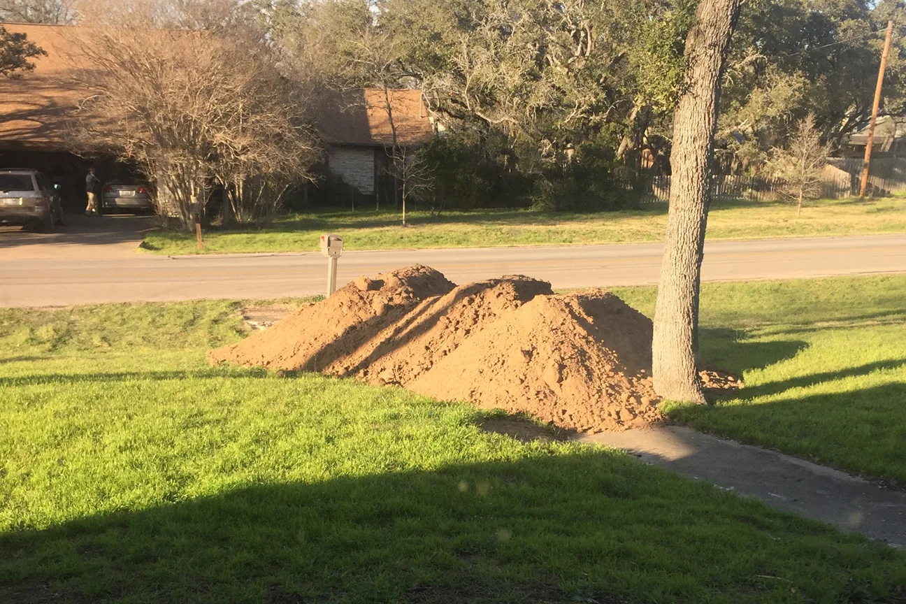 22.5 cubic yards of fun for Olivia!