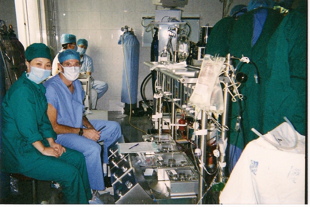 Dale Ruby in China with Ocala Heart Institute