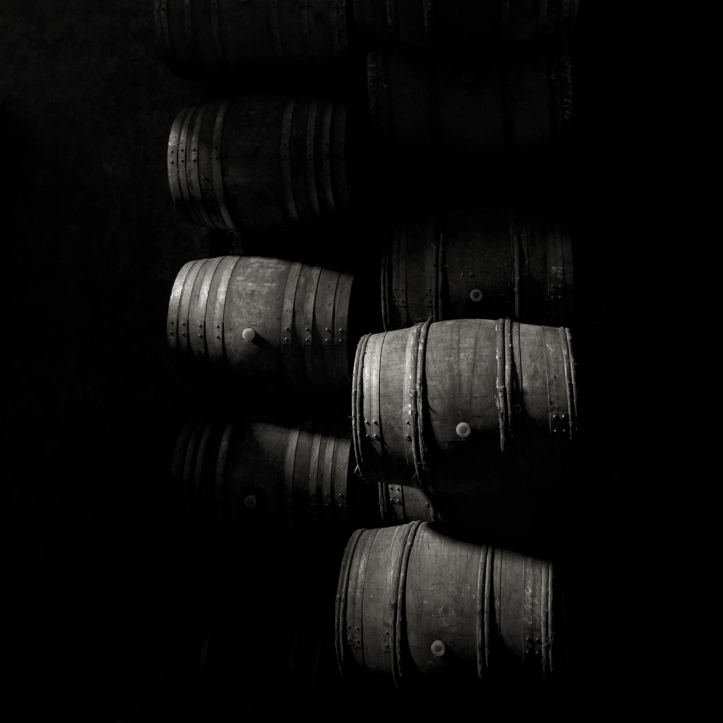 Barriques at Domaine de Clovallon