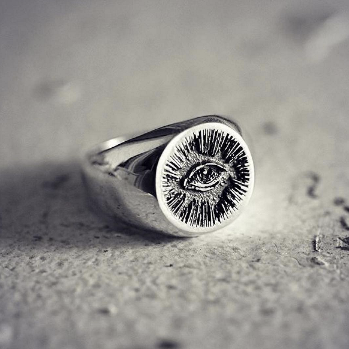 Aqua Onyx Ring — THE HUNT NYC - アクセサリー