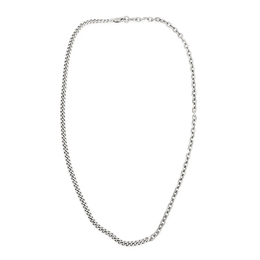 Half & Half Chain (Heavy Cable/Curb)