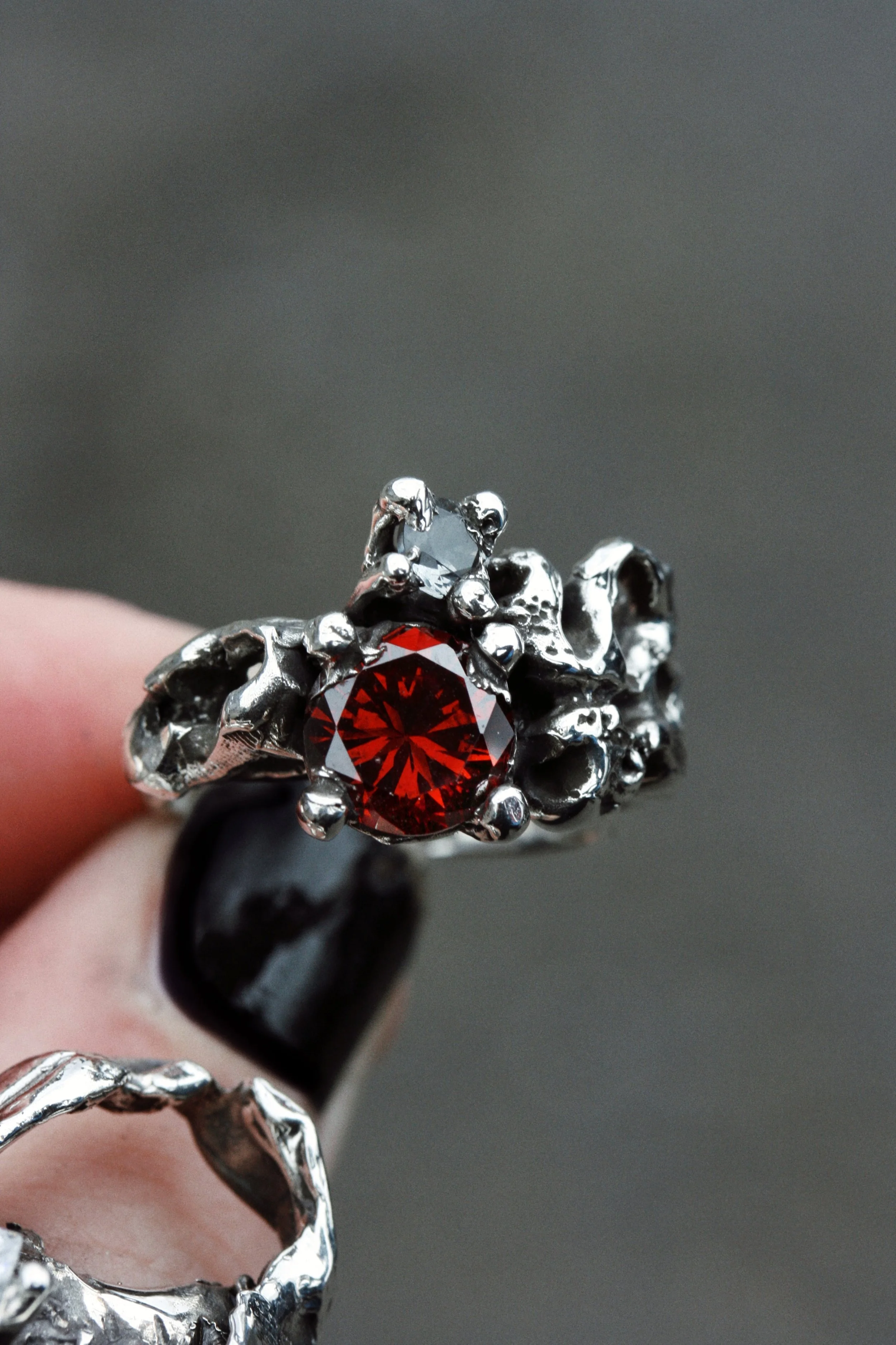 close up of mercury mars ring