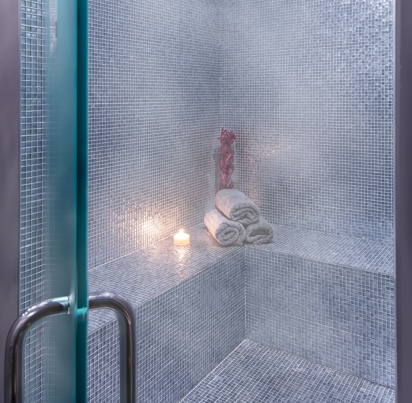 Steam room at Haven Spa NYC