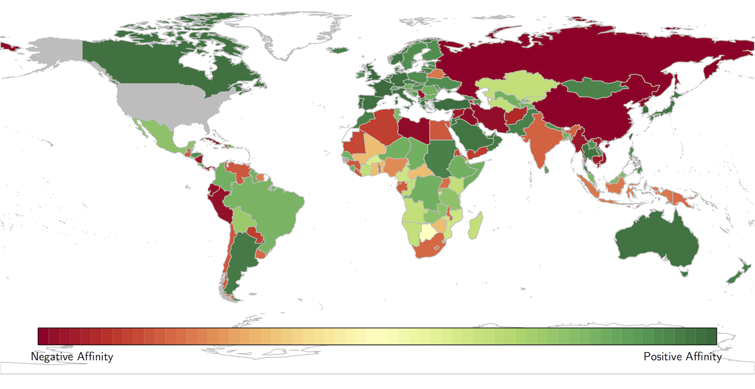 "The Enemy of My Enemy Is My Friend: Affinity Networks in International Relations"