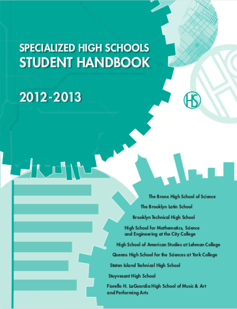 2012-2013 SHSAT Student Handbook