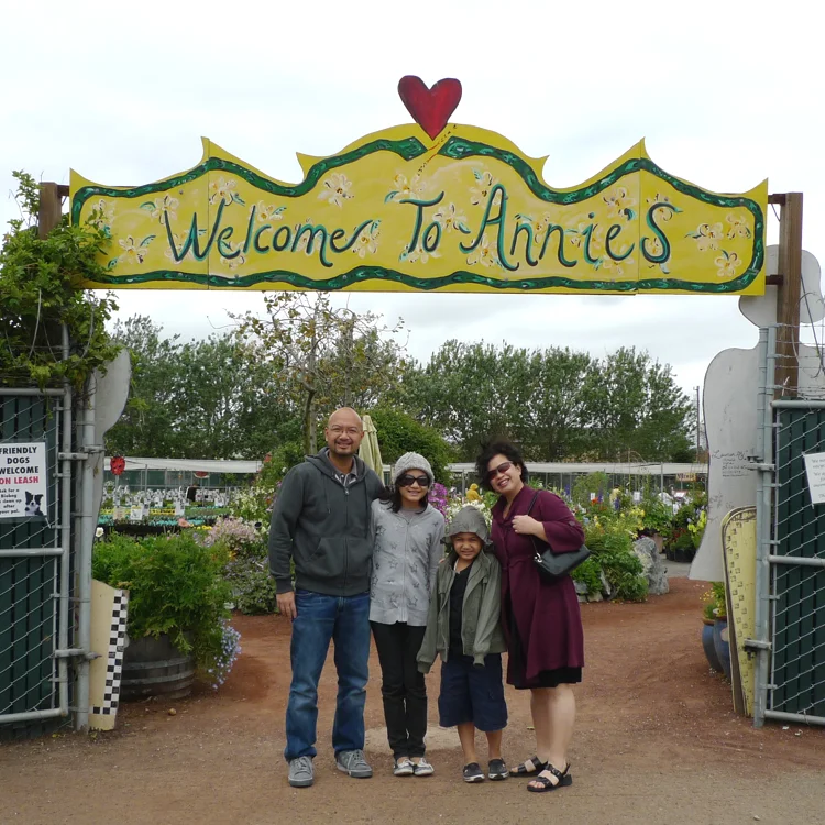 Excited to go in. Myself with my two insects (the ant and the bee) and my cousin, Maybelle.