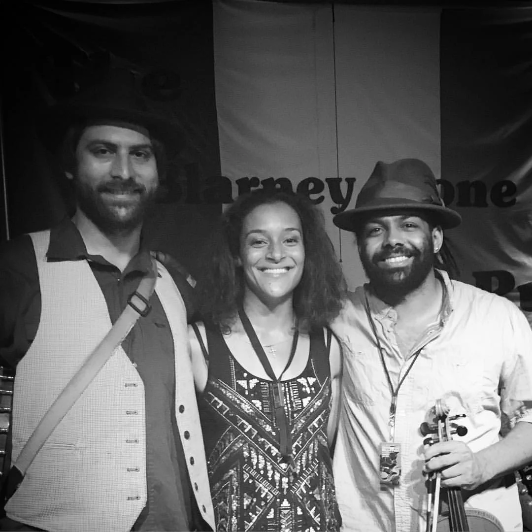 Joe Seamons, Vanessa Collier, and Ben Hunter - Chenango Blues Festival