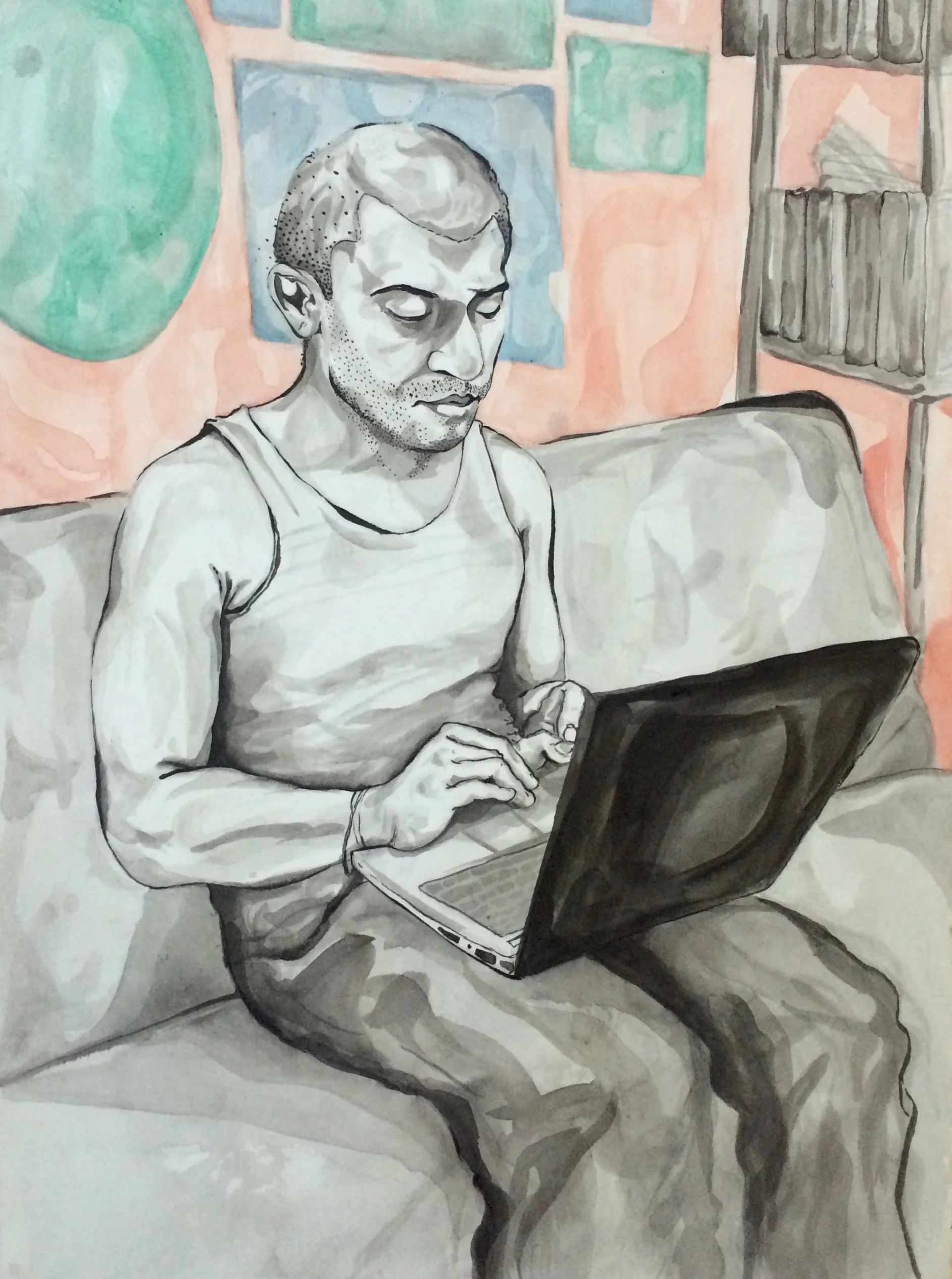 A Drawing A Day, Day 127 - 9.30.15