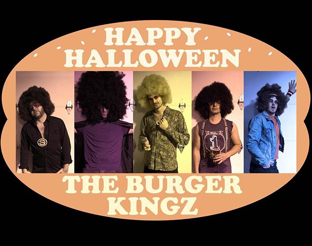 A  V E R Y  H A P P Y &amp;  H A U N T E D  H A L L O W E E N - from our alterego: THE BURGER KINGZ. ||👑 🍔 👑|| #happyhalloween #theburgerkingz #comingsoon