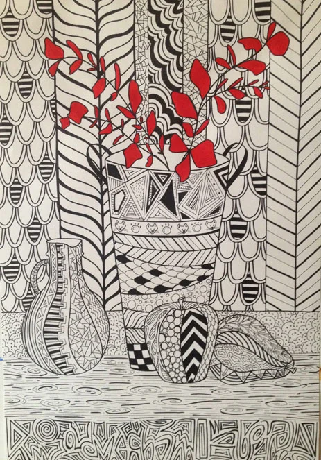 Zentangle Still Life