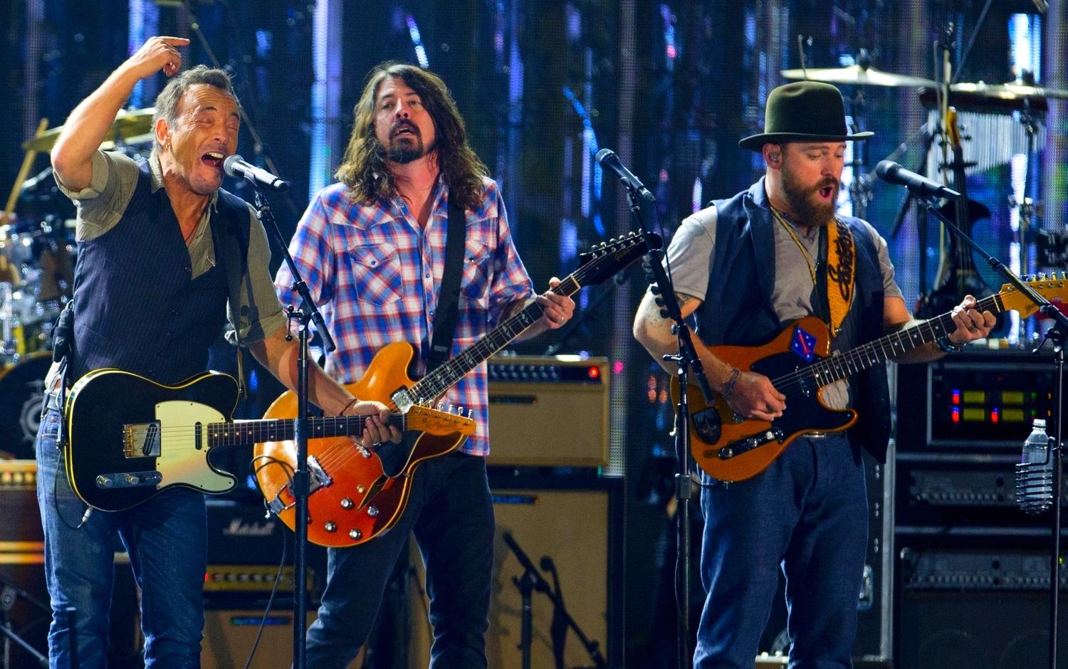 Bruce Springsteen, Dave Grohl, Zac Brown