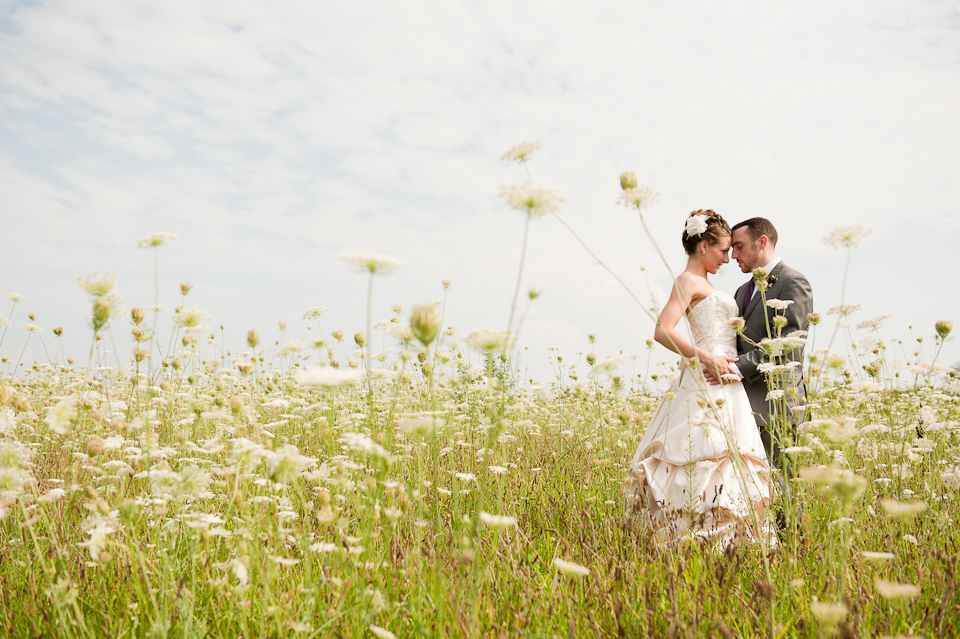 Heather and Matty - Saltwater Farm Vineyard , Stonington, CT