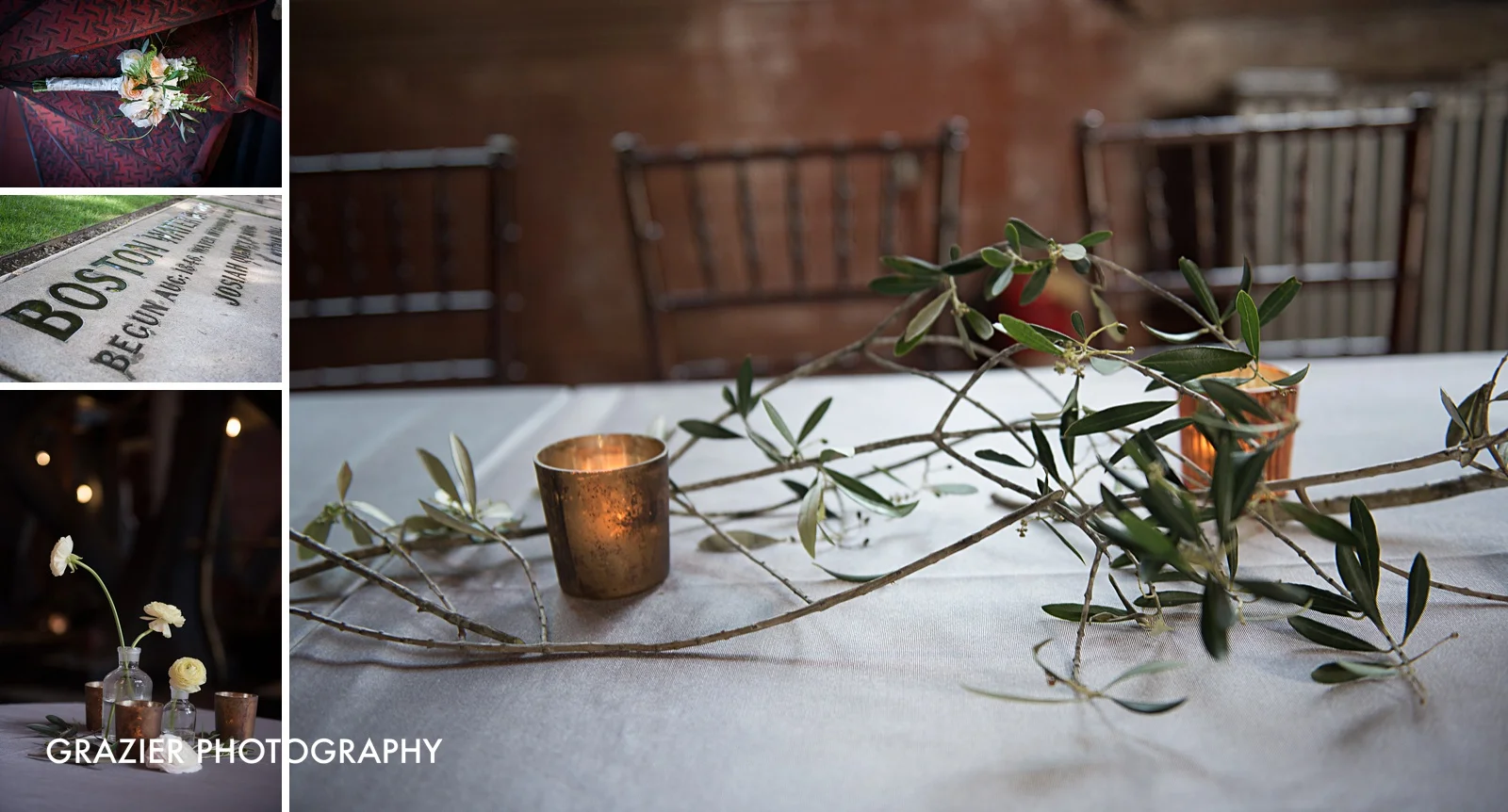 Metropolitan Waterworks Museum Wedding, Boston, by Grazier Photography, unique bride and groom portrait #industrialwedding #waterworkswedding #bostonwedding #bostonweddingphotography Pollen Floral Design #pollenfloraldesign