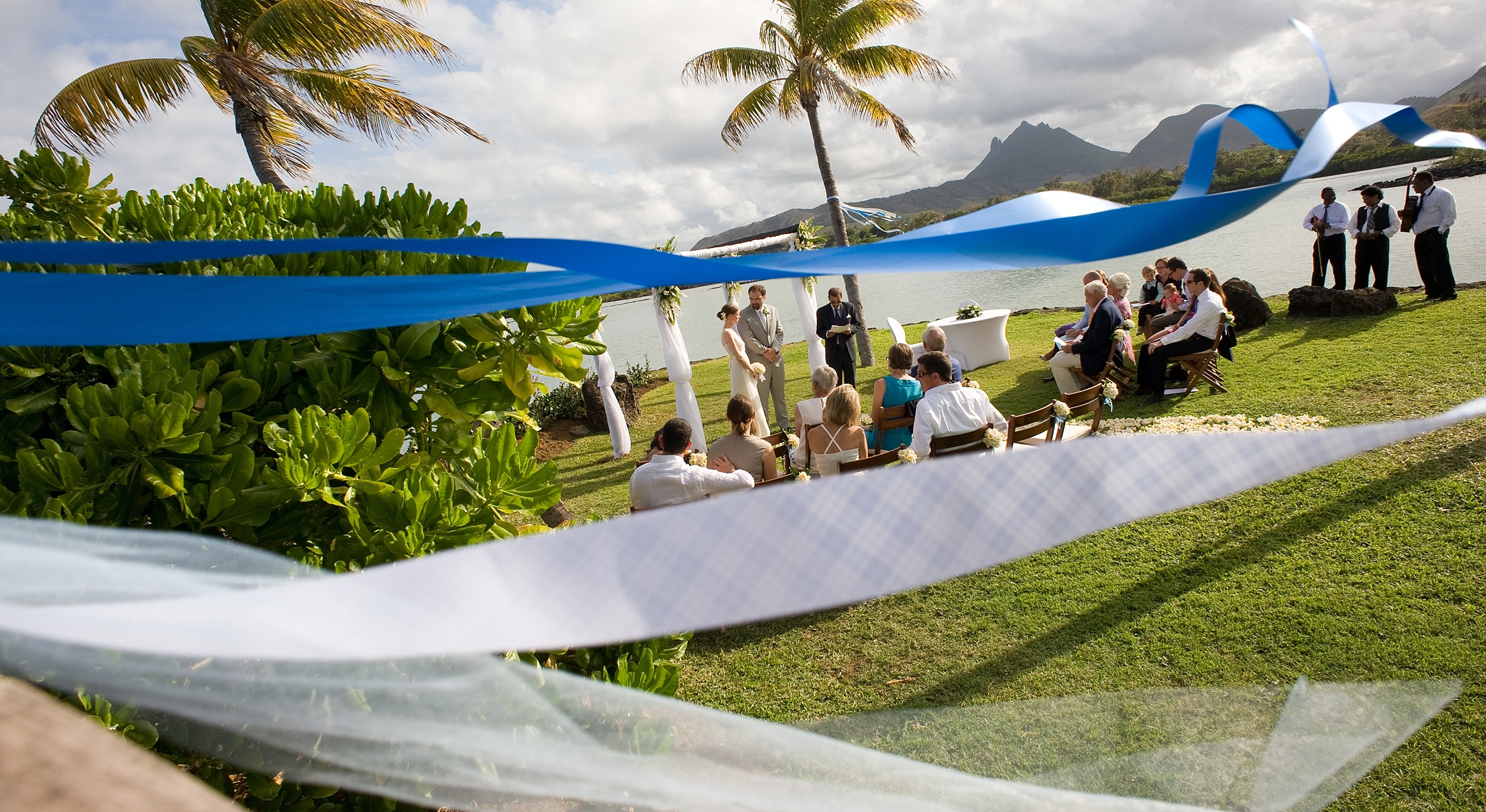 Mauritius Four Seasons wedding ceremony