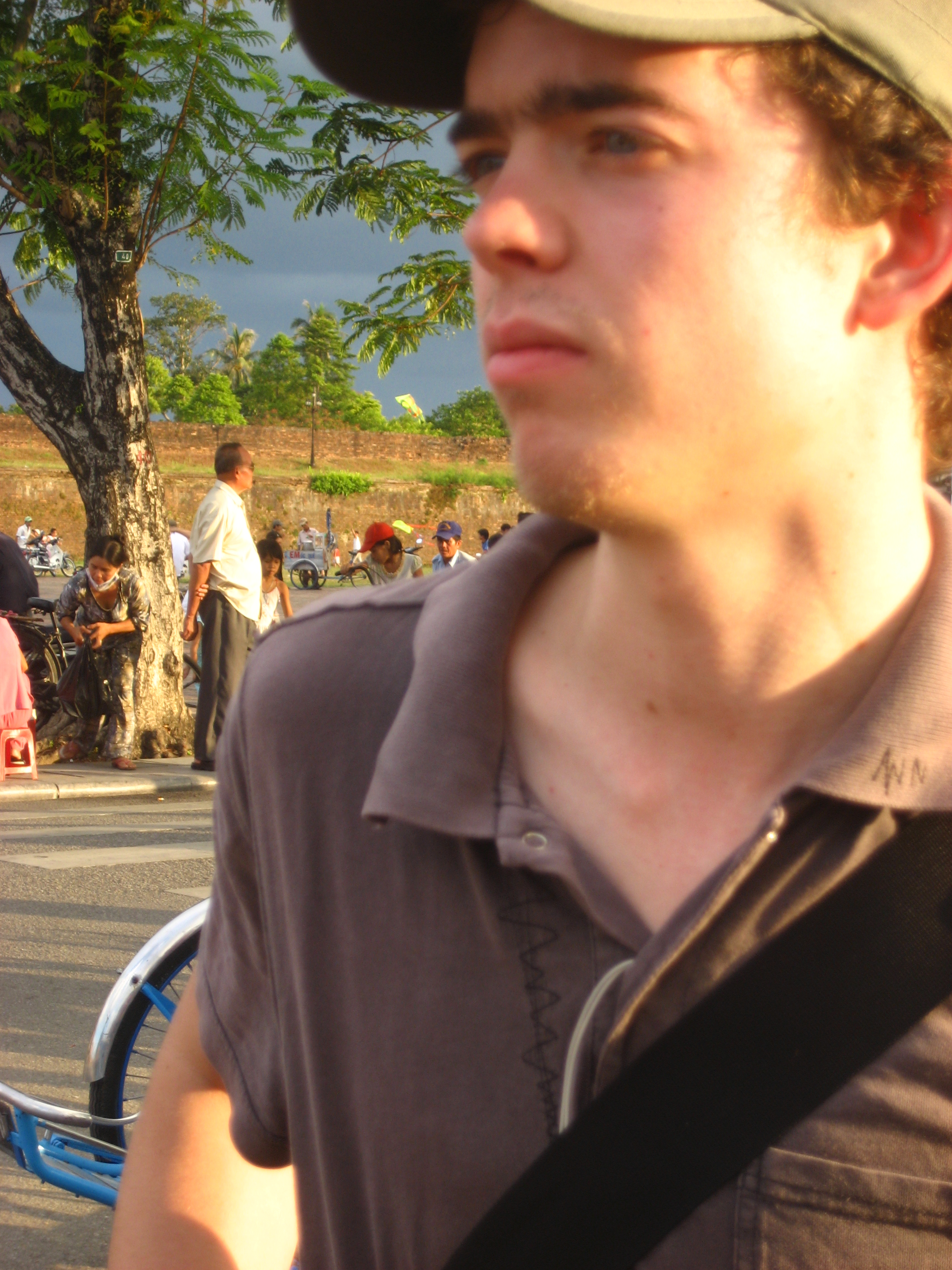 Me looking all unfocused.