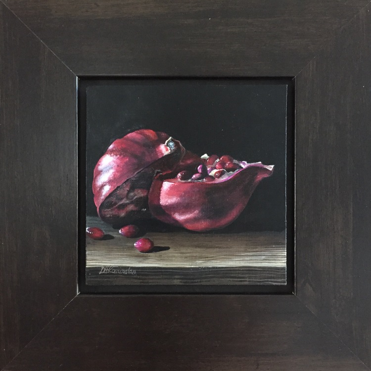 Pomegranate with Seeds