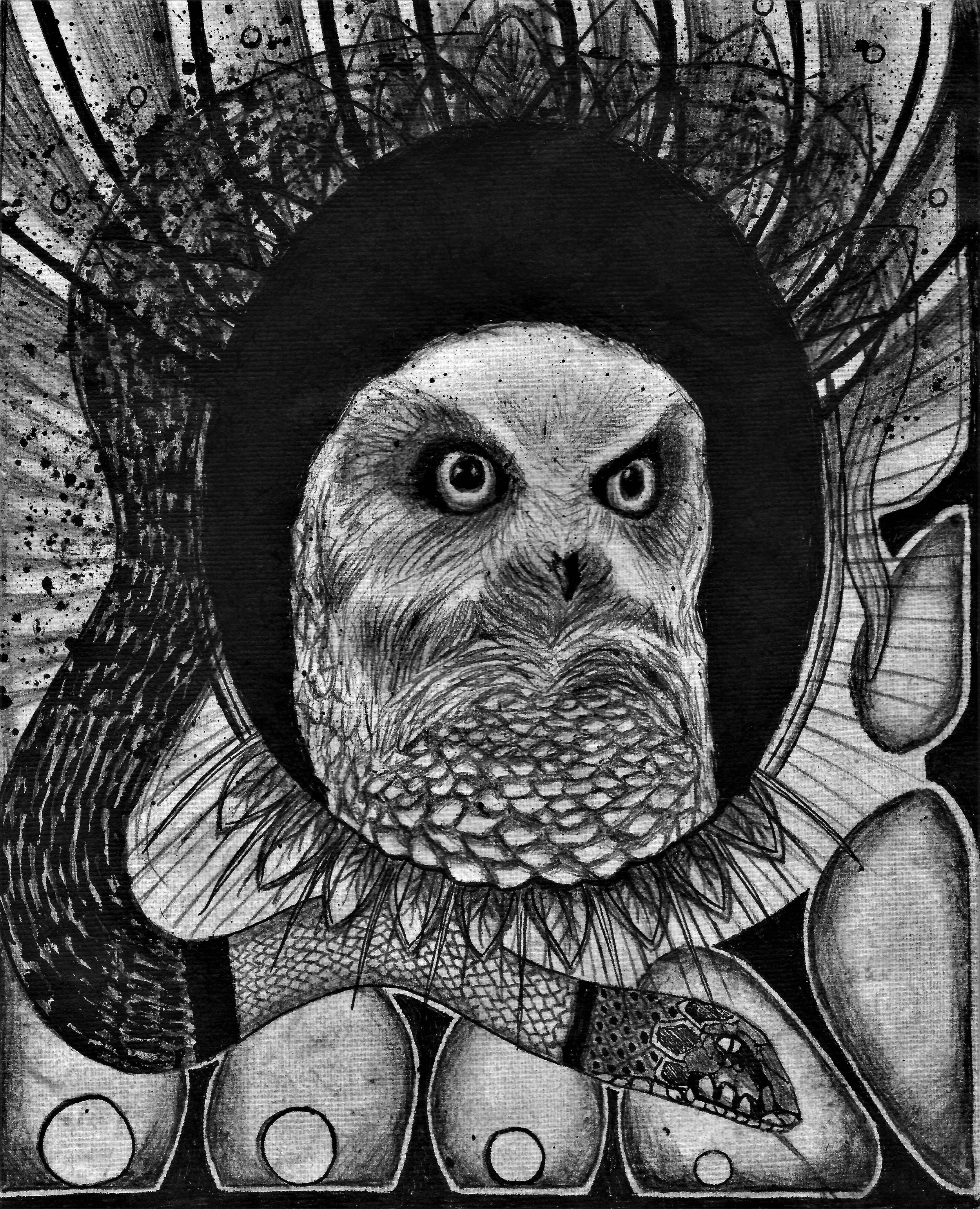 (Prey) pen on paper