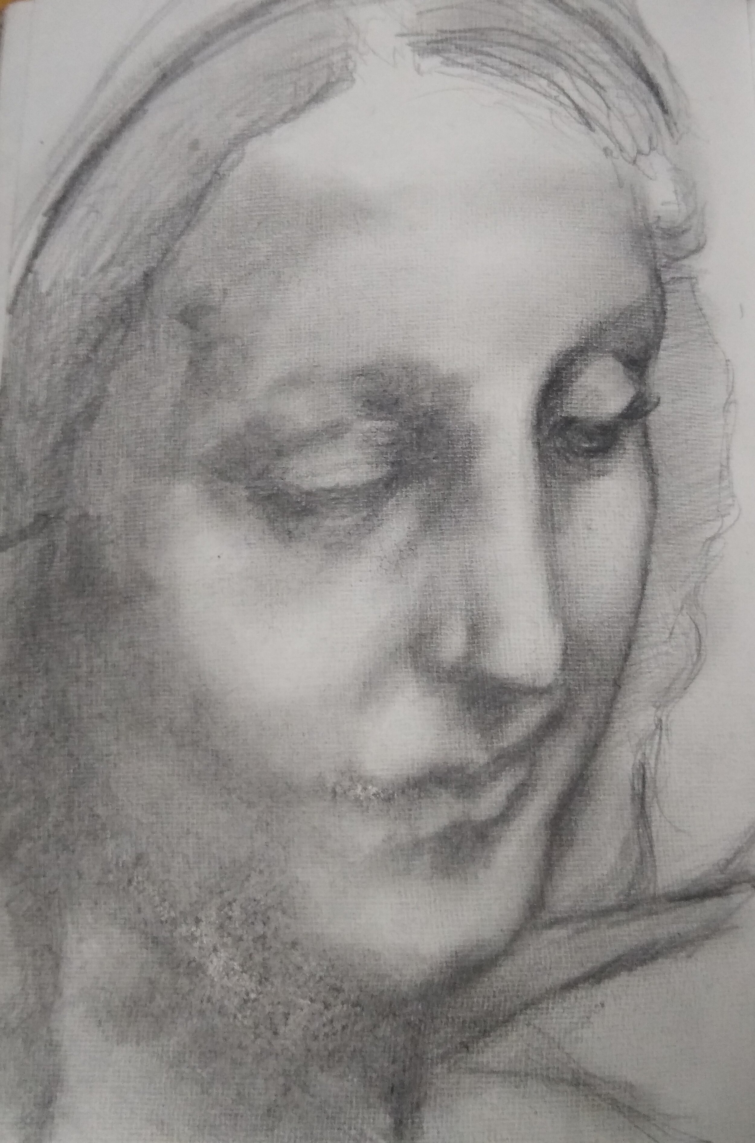 Study of The Virgin