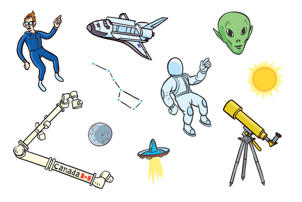 'Look at the 10 images above and figure out which ones should be paired up.'