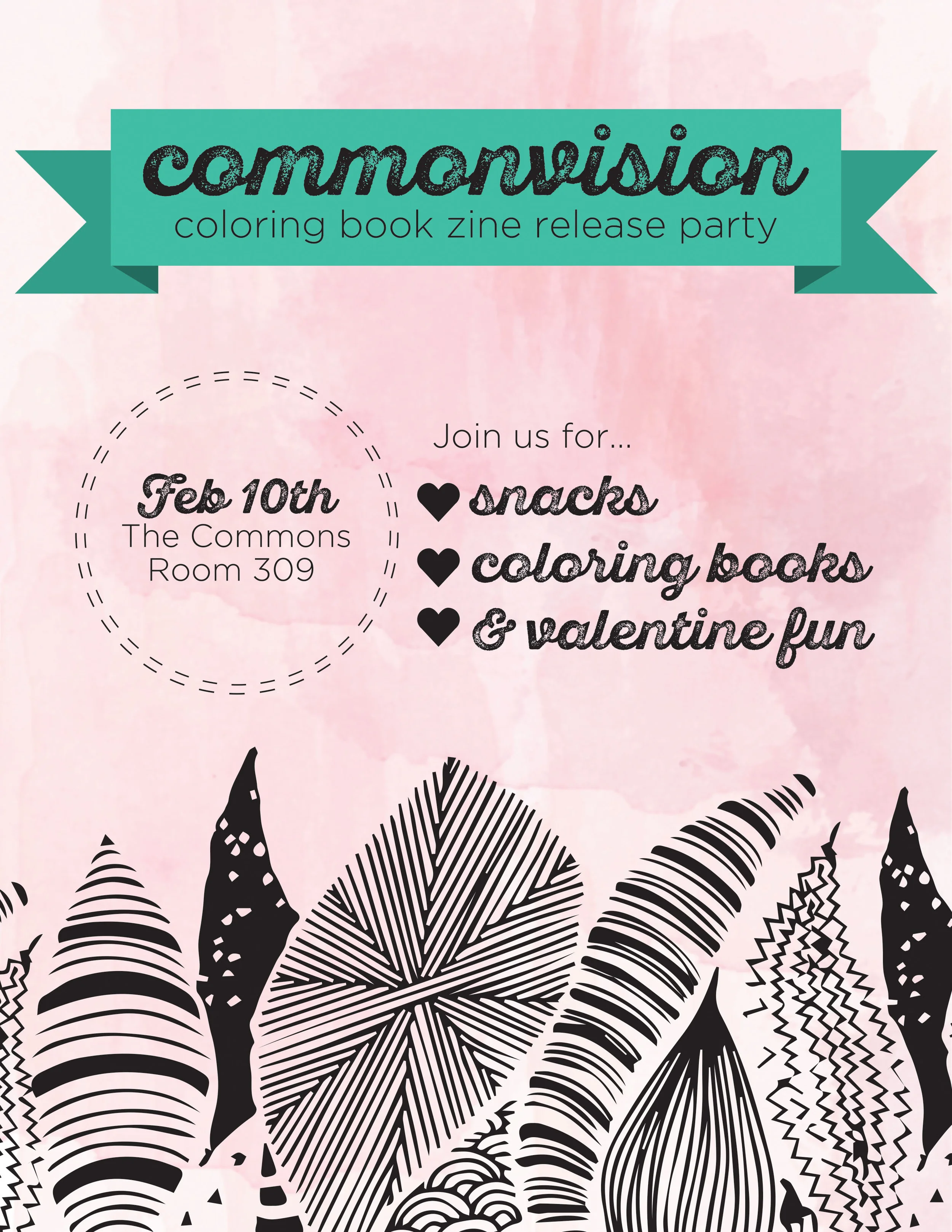 Coloring Book Zine Release Party!