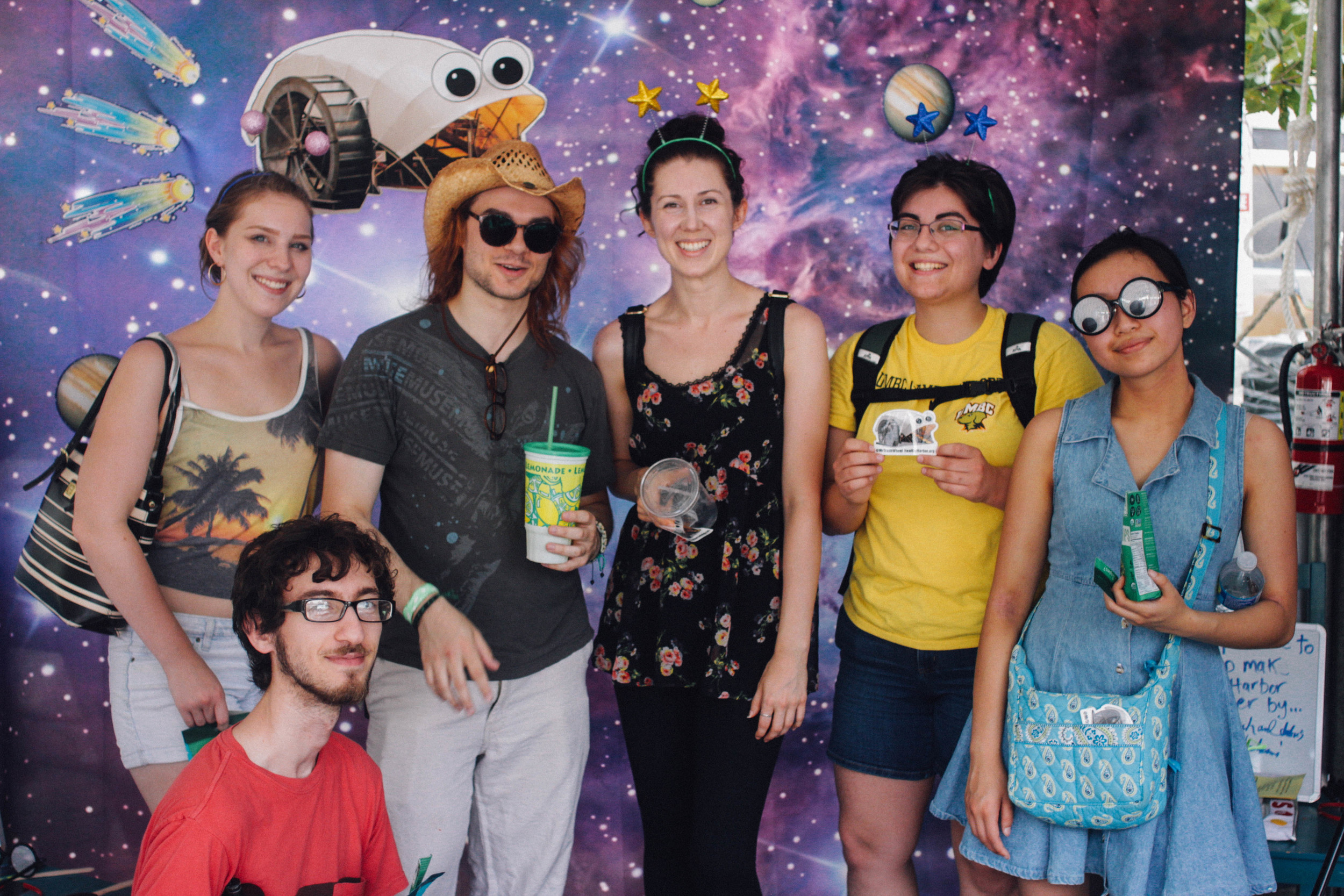 Artscape crew + Mr. Trash Wheel 