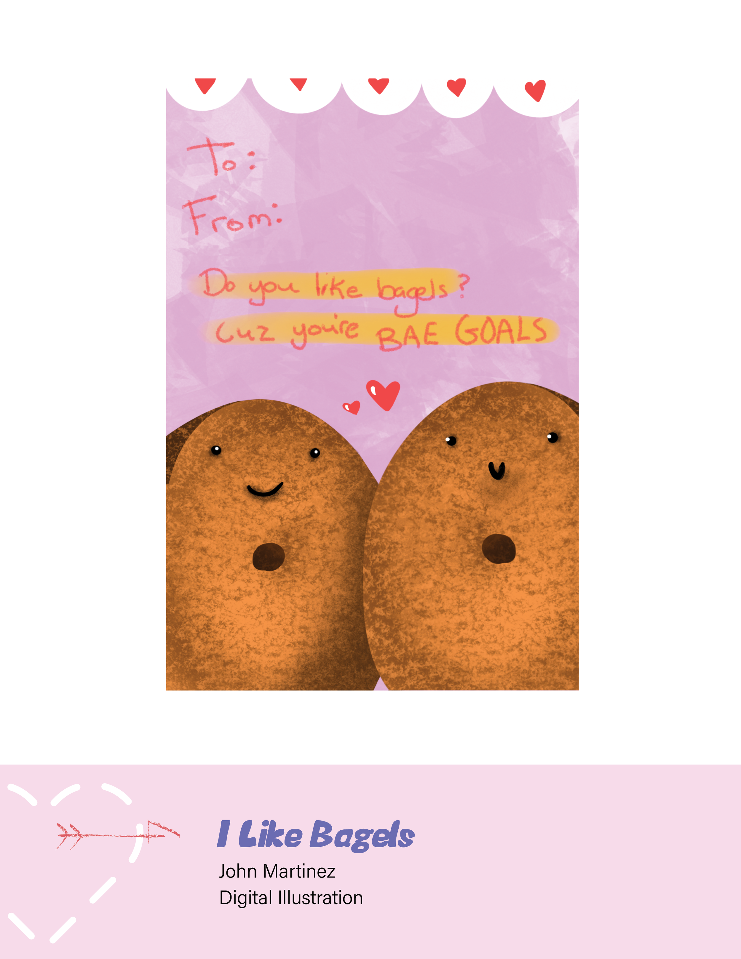 "I Like Bagels" by John Martinez