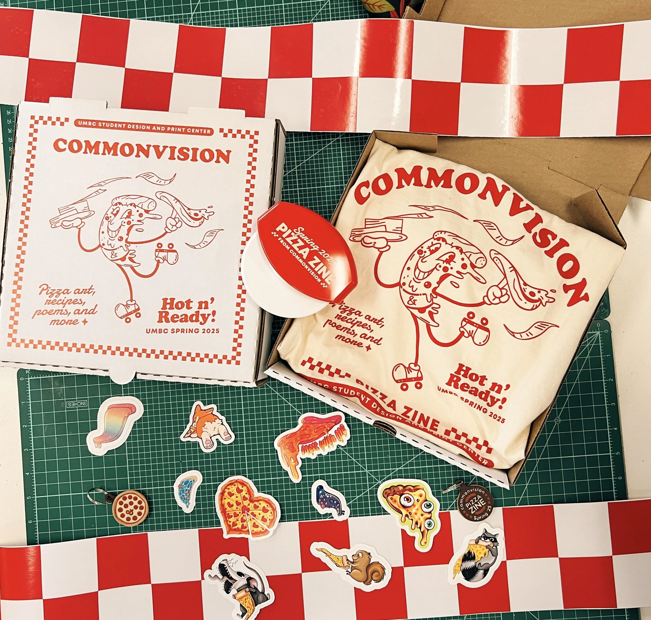 Pizza Zine Branding