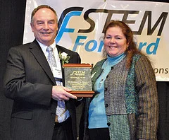 Richard Bub and President Judy Fassbender