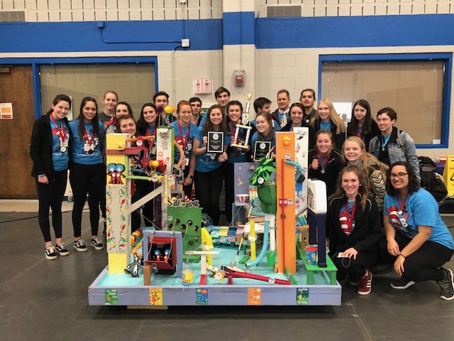 Rube Goldberg contest winners