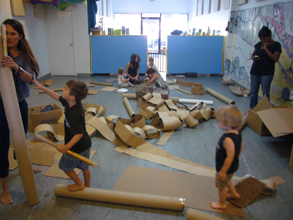High, low, up and down: Cardboard World!