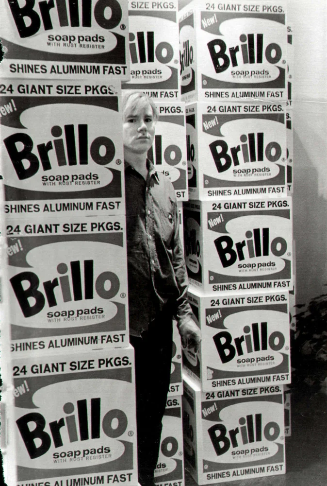 Warhol - Brilol Boxes Fred W McDarrah/Getty Images