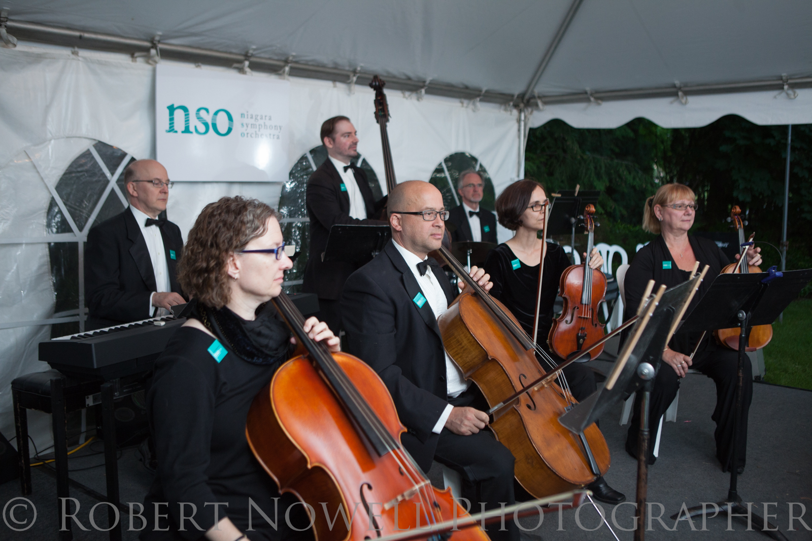 A select group of the Niagara Symphony performed some Gershwin inspired melodies. 