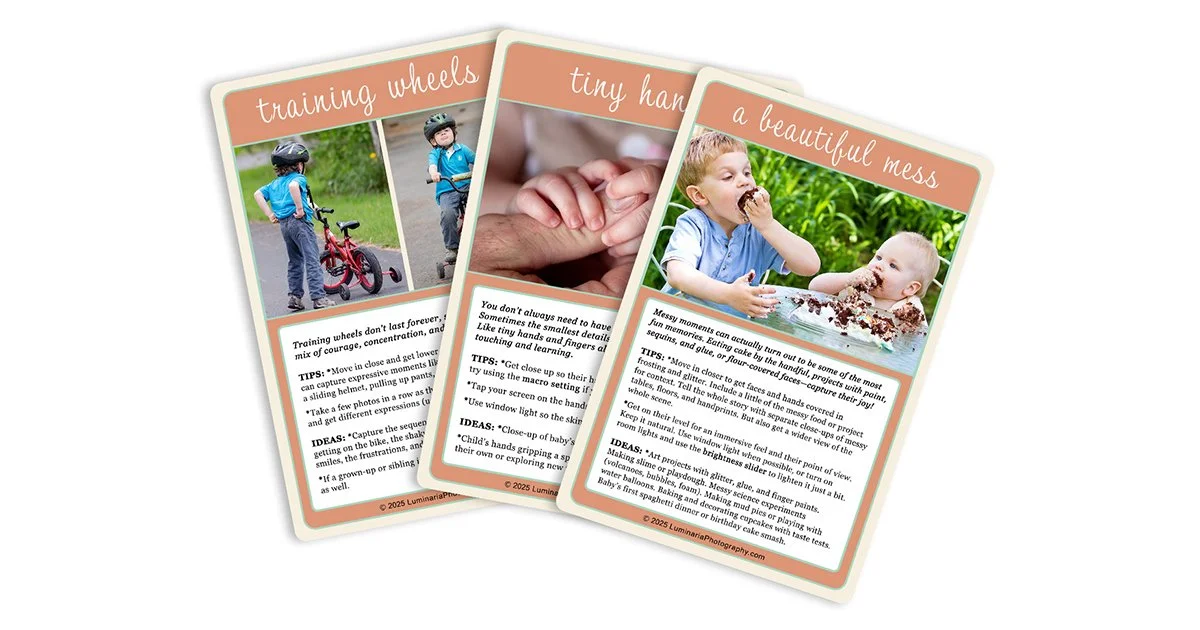 Family Storytelling Photo Prompt Cards (digital deck)